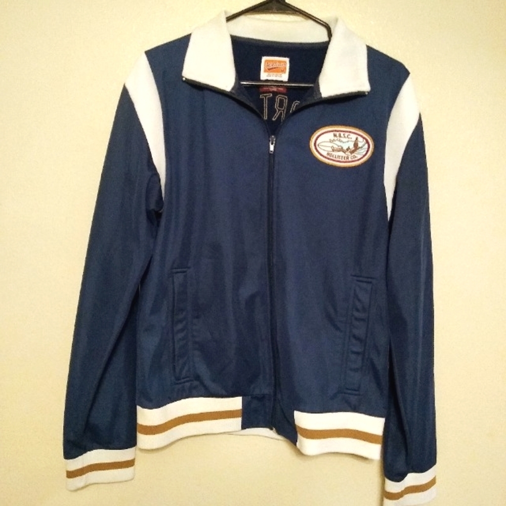 Vintage Hollister Surf Zip-up Men's Medium Jacket Newport Beach